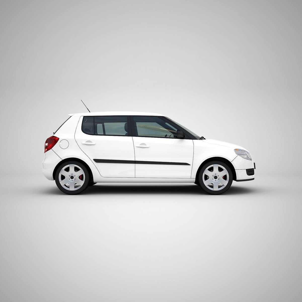 Car Mockup 3D Rendering