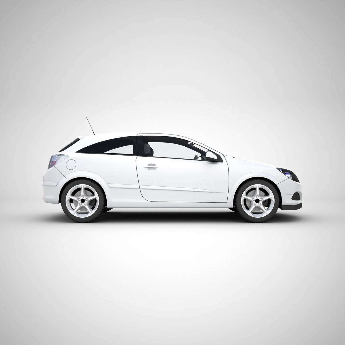 Car Mockup 3D Rendering