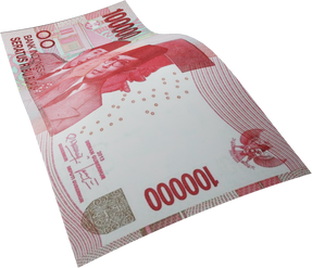 Flying Cash Money Rupiah